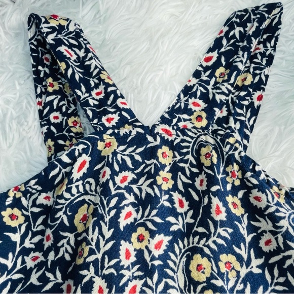 Girls Old Navy blue floral dress | 4t - Picture 3 of 7